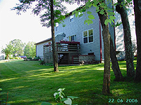 Backside Deck View